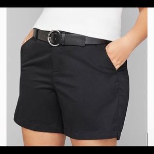 Lane Bryant Black Shorts Plus Size 18 Inseam 4” EUC